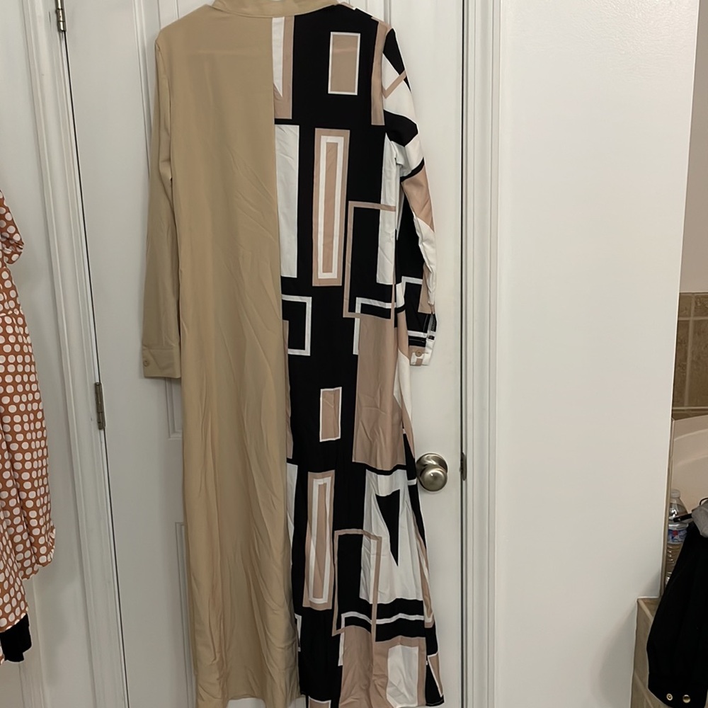 🩷NWOT long Dress or duster by SHEIN in large - Picture 3 of 5